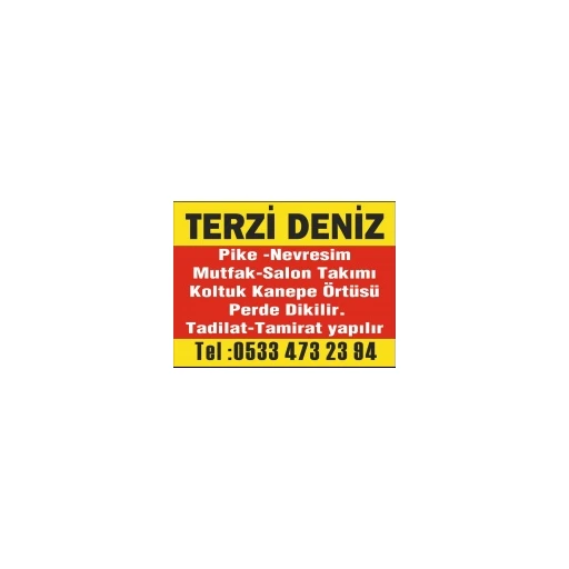 DENİZ TERZİ VE ÇEYİZ